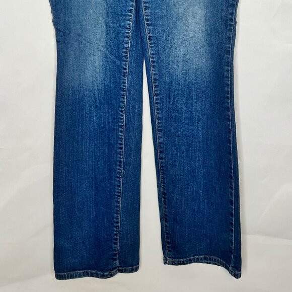 Lane Bryant Women’s Jeans Size 18 Tall Long Simply Straight Stretch Denim Pants - Picture 4 of 10